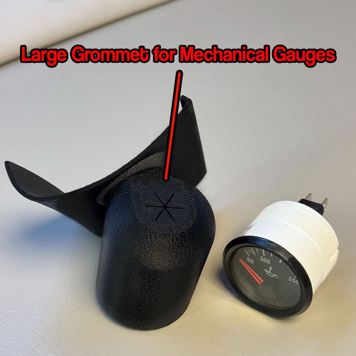 Gauge Holder for Ford Ranger PJ/PK (2006–2011) – A-Pillar Pod for 52mm & 60mm Gauges