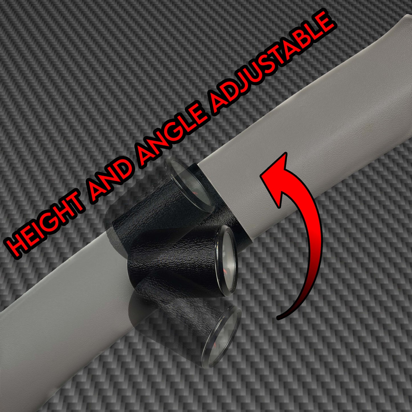 Gauge Holder for Ford Ranger PX MK2 – A-Pillar Pod for 52mm & 60mm Gauges (2015–2021)