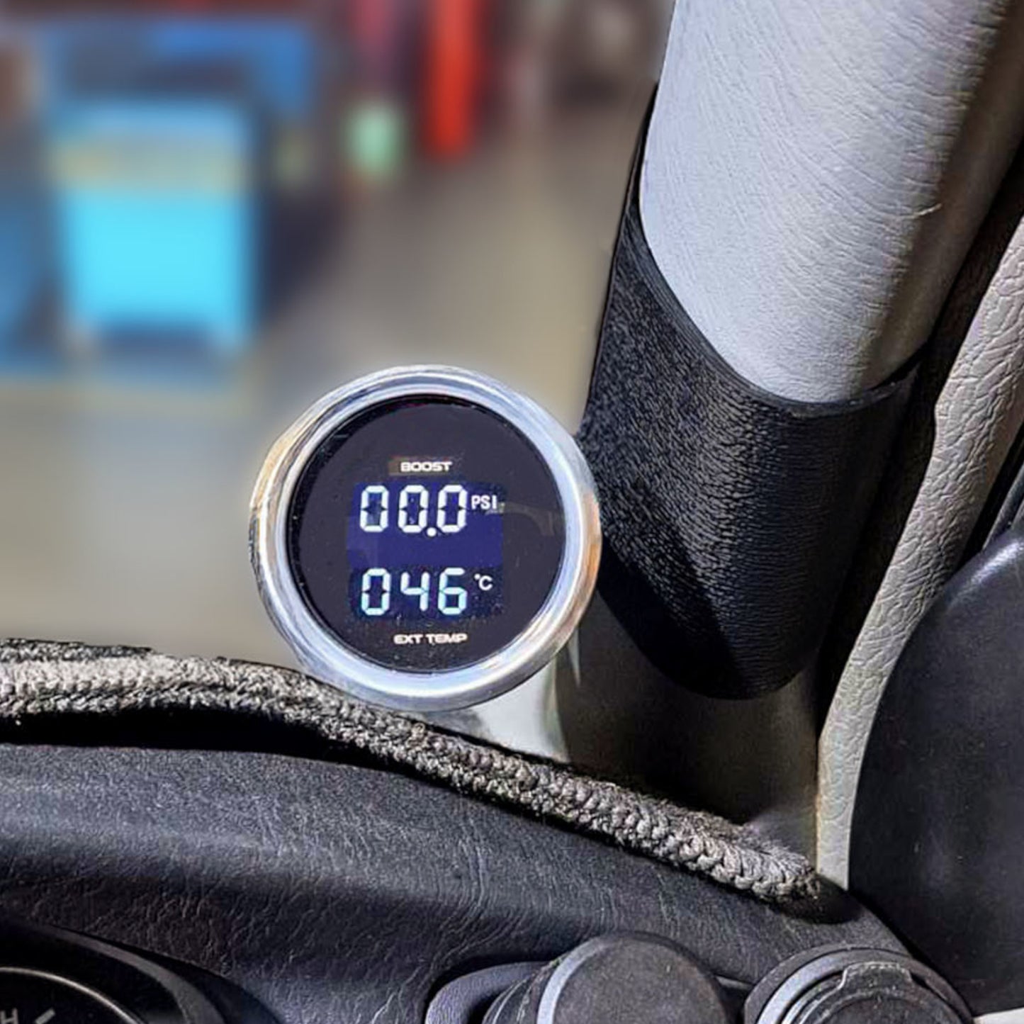 Gauge Holder for Ford Ranger PJ/PK (2006–2011) – A-Pillar Pod for 52mm & 60mm Gauges