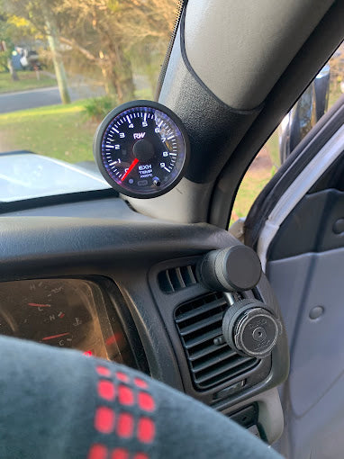 Gauge Holder for Toyota Landcruiser 100 Series – A-Pillar Pod for 52mm / 60mm Gauges