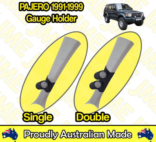 Gauge Holder for Mitsubishi Pajero V20 (1991–1999) – A-Pillar Pod for 52mm / 60mm Gauges