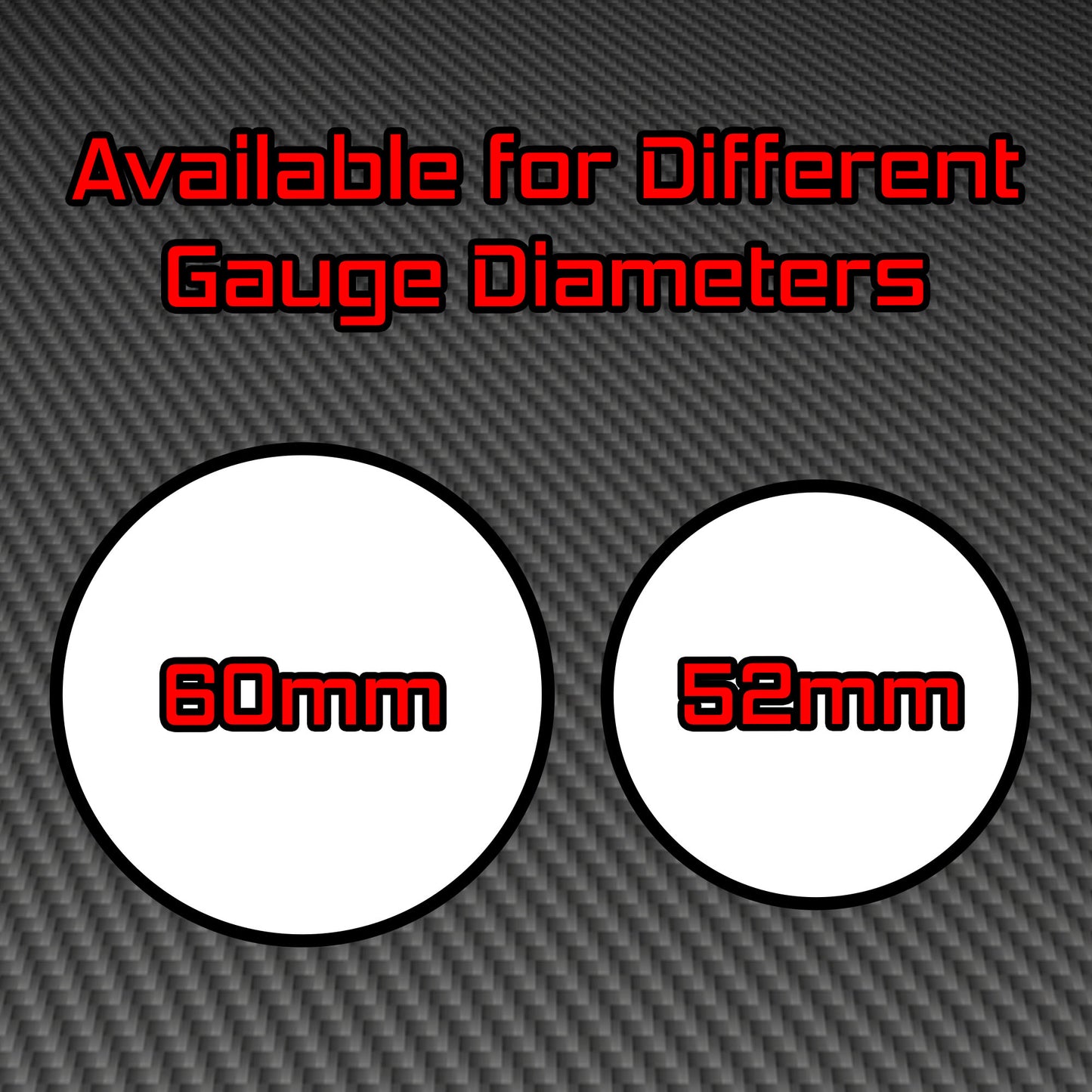 Gauge Holder for Toyota Landcruiser 100 Series Pillar Pod 52mm 60mm 2" inch
